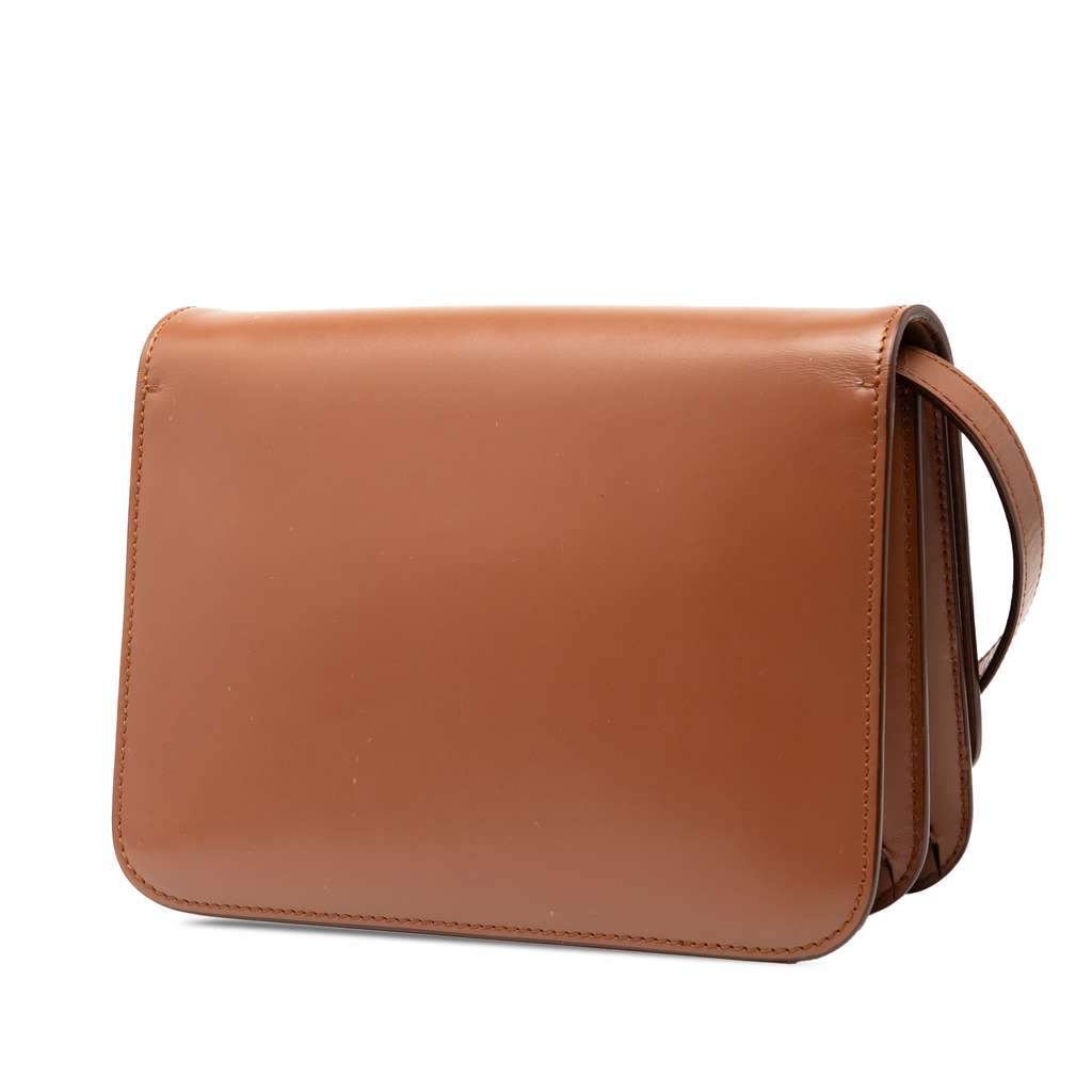 Burberry Small Smooth Calfskin TB Crossbody - Back view