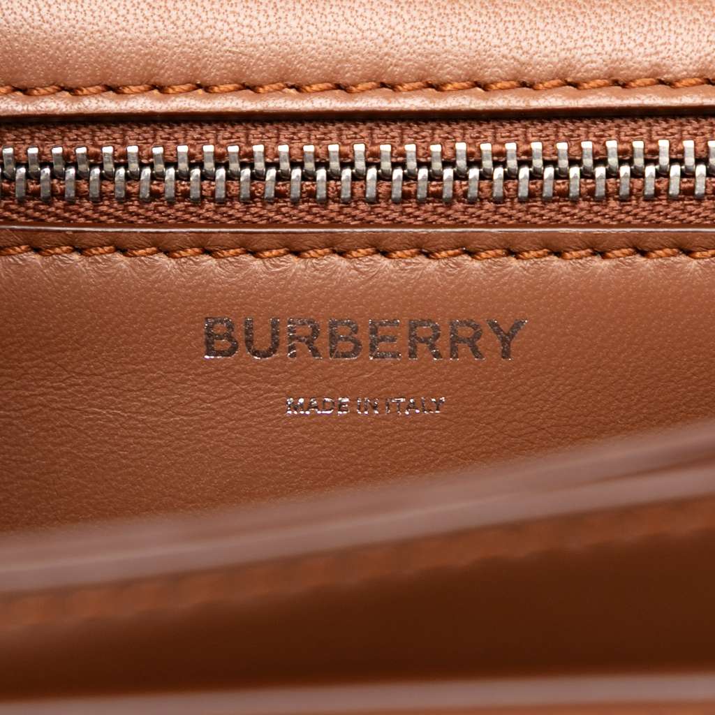Burberry Small Smooth Calfskin TB Crossbody - Side view