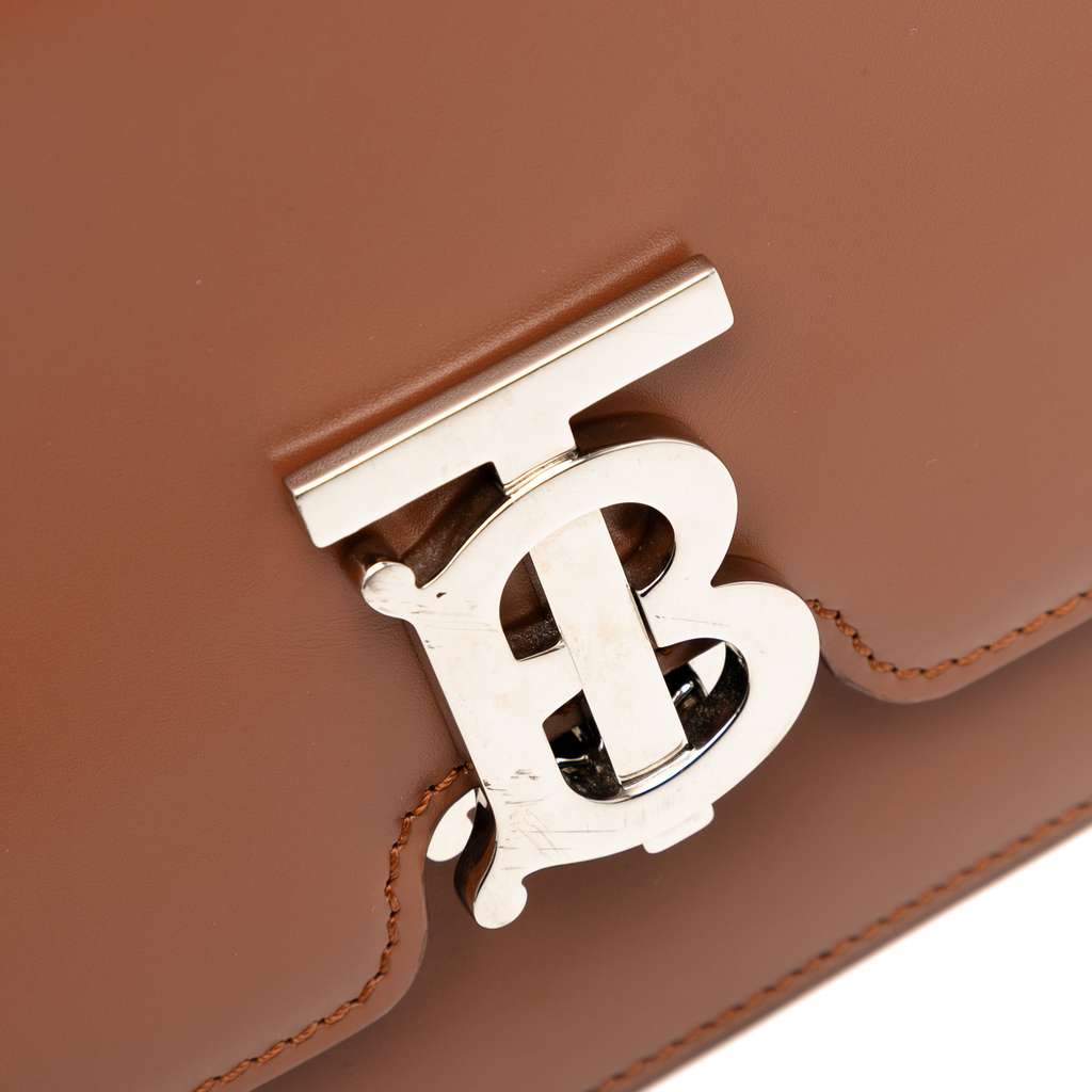 Burberry Small Smooth Calfskin TB Crossbody - Detail 2