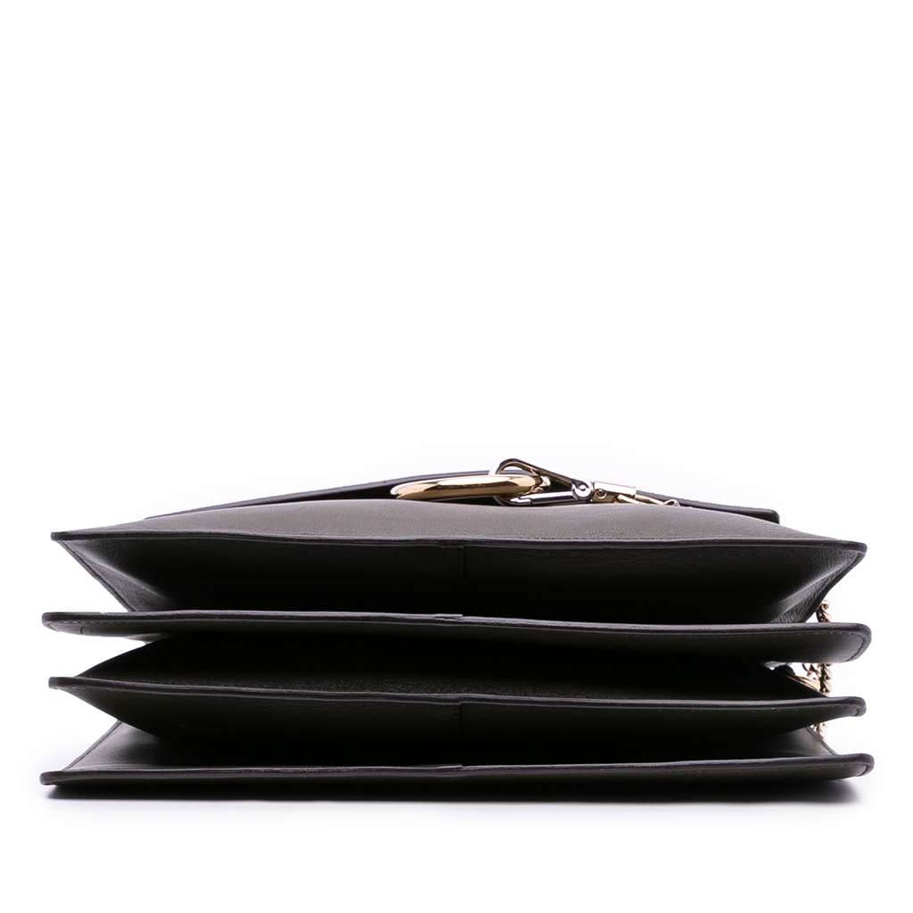 Chloé Medium Calfskin and Suede Faye Crossbody - Image 6