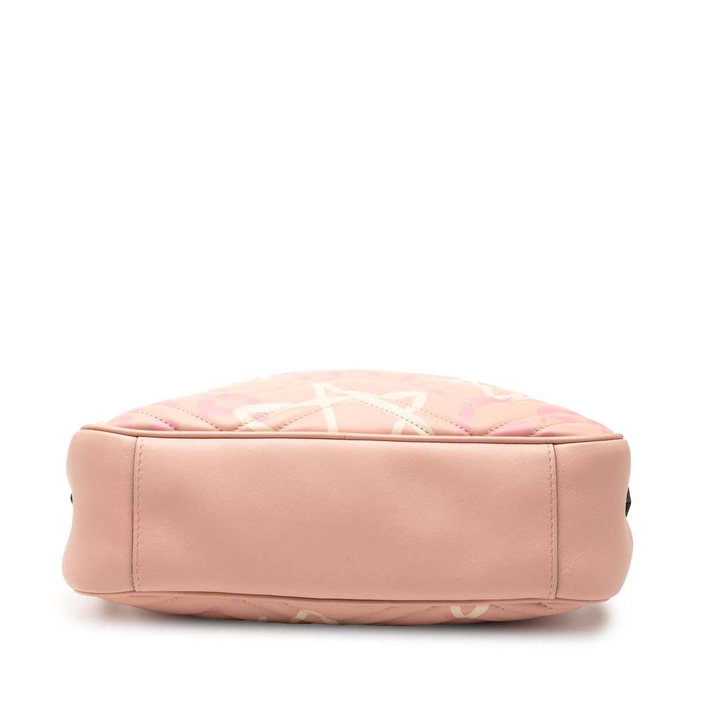 Gucci GG Marmont Matelasse Leather Gucci Ghost Crossbody - Image 6