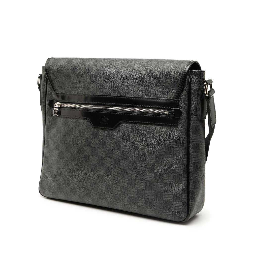 Louis Vuitton Damier Graphite Daniel MM - Back view