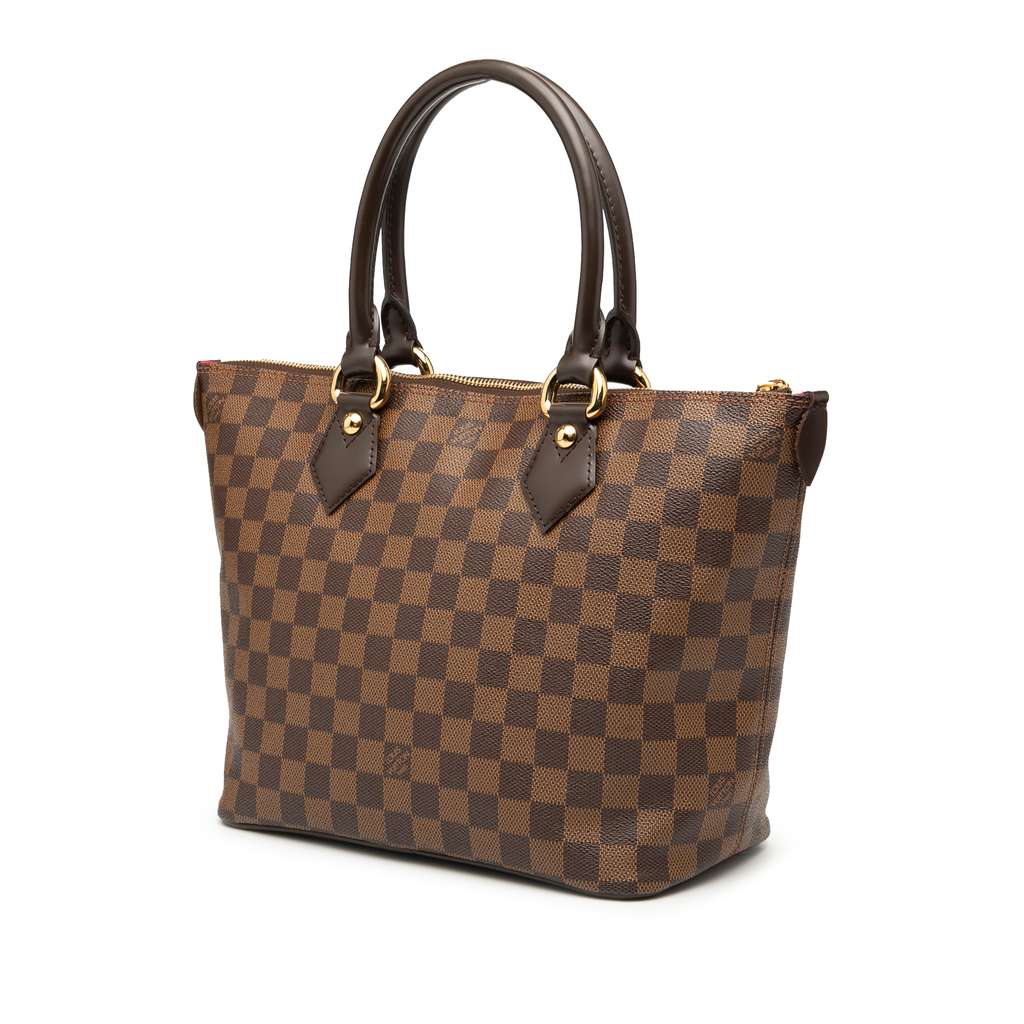 Louis Vuitton Damier Ebene Saleya PM - Back view
