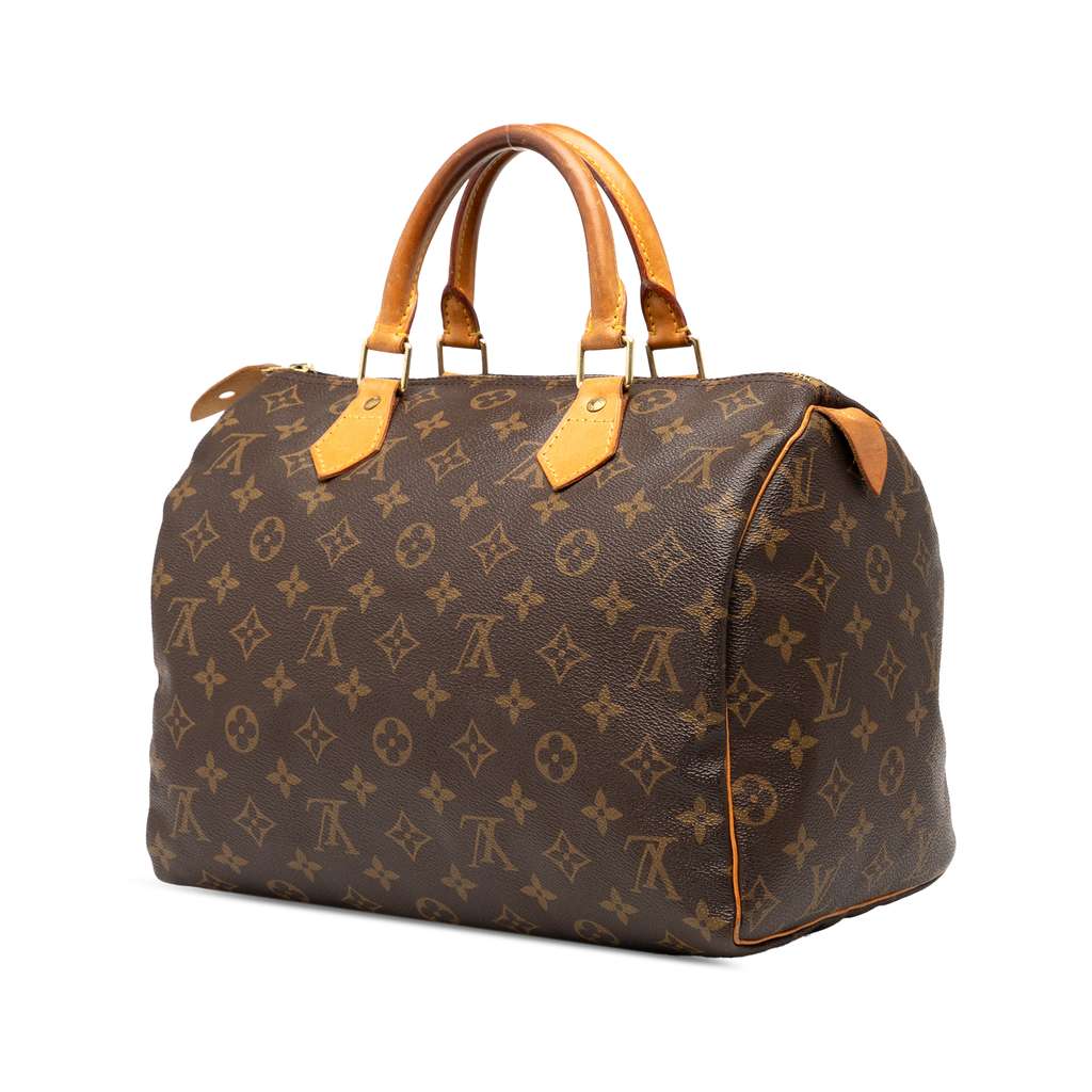 Louis Vuitton Monogram Speedy 30 - Back view
