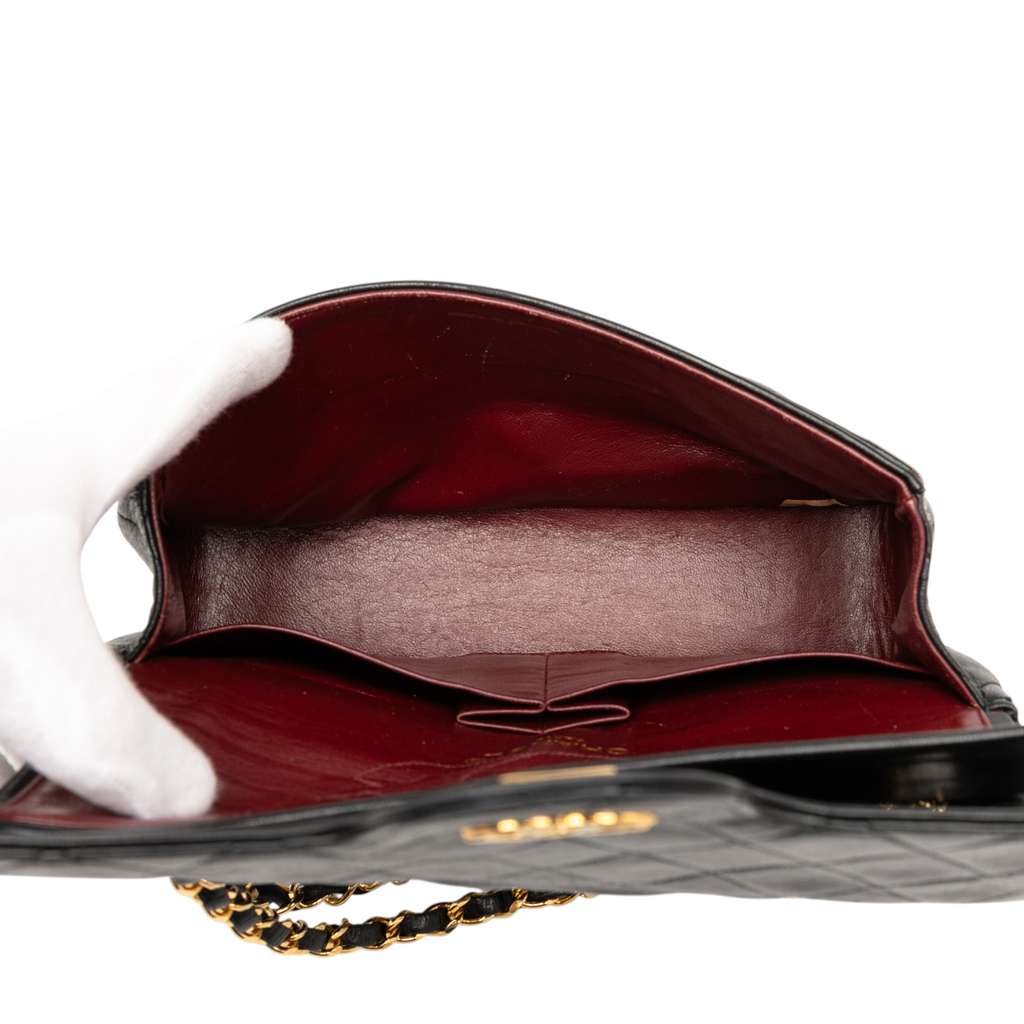 Chanel Small CC Quilted Lambskin Double Flap - 4