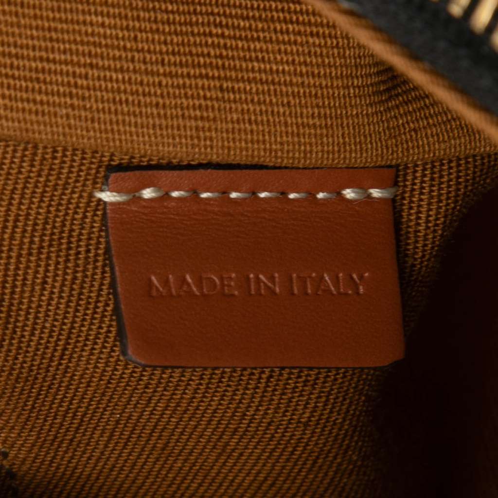 Celine Mini Triomphe Coated Canvas Ava Shoulder Bag - Side view