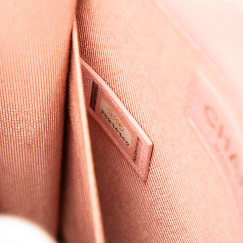 Chanel Quilted Tweed and Calfskin North South Boy Flap - Detail 1