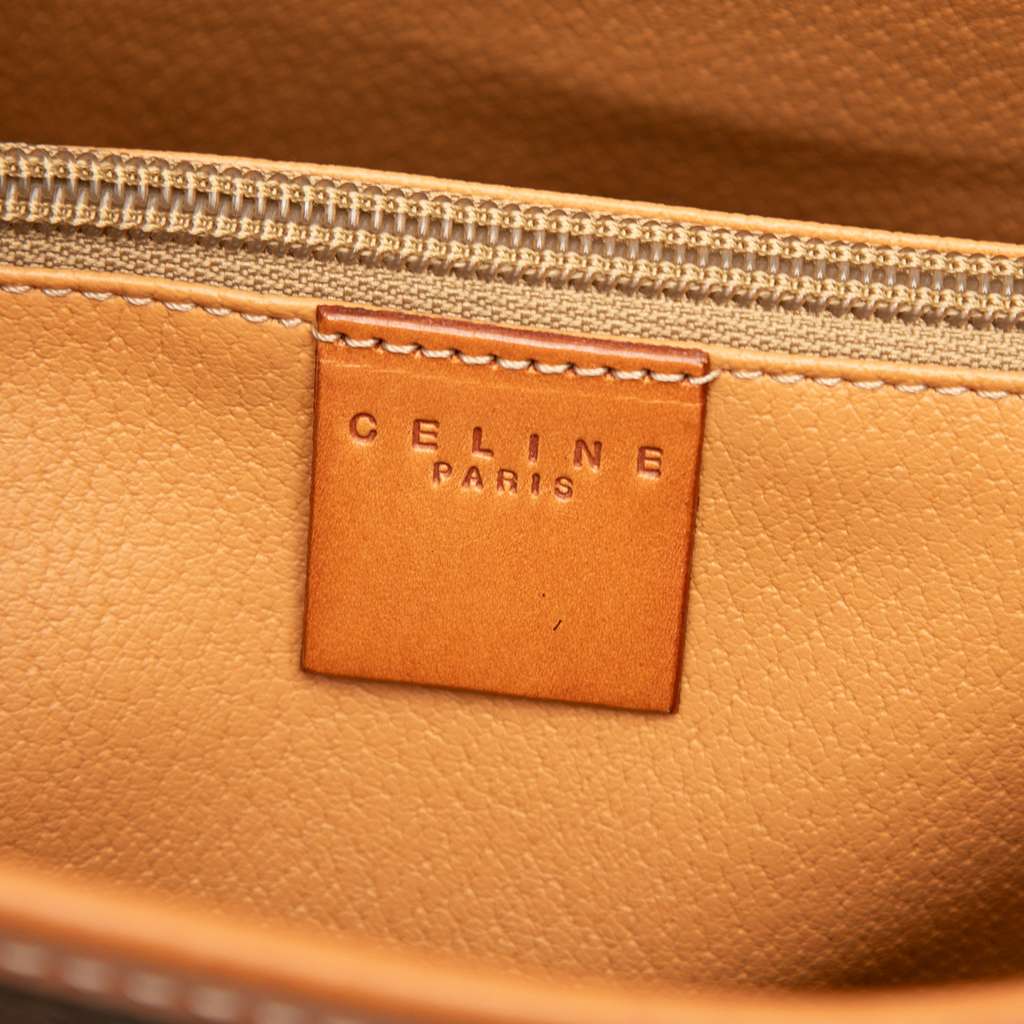 Celine Macadam Coated Canvas Tote - Side view