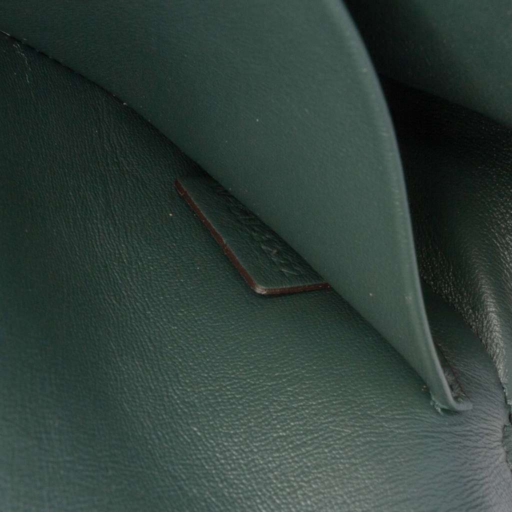 Celine Shearling Triomphe Chain Shoulder Bag - Image 11