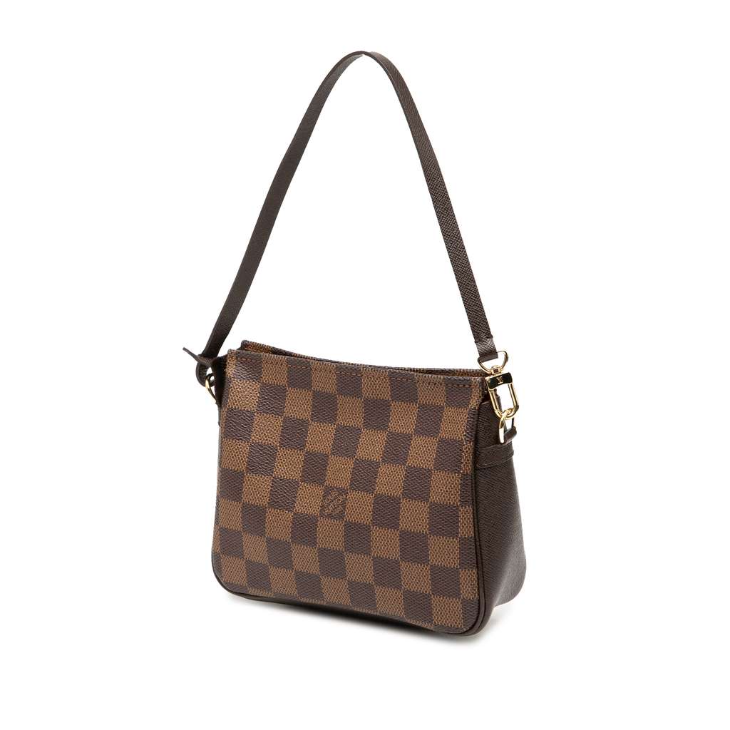 Louis Vuitton Damier Ebene Trousse Pochette - Back view