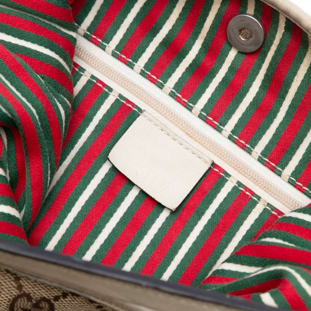 Gucci GG Canvas New Britt Hobo - Side view