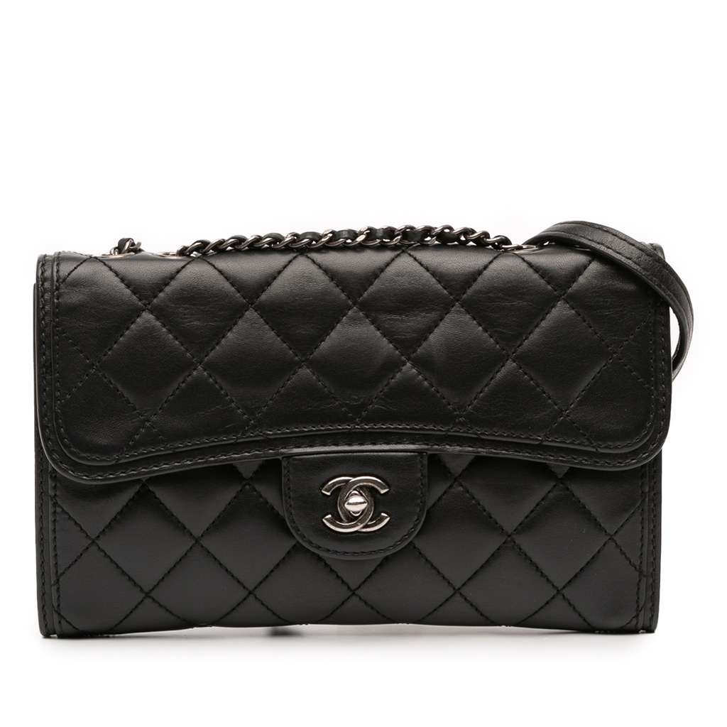 Chanel Small Quilted Lambskin Citizen Zip Flap