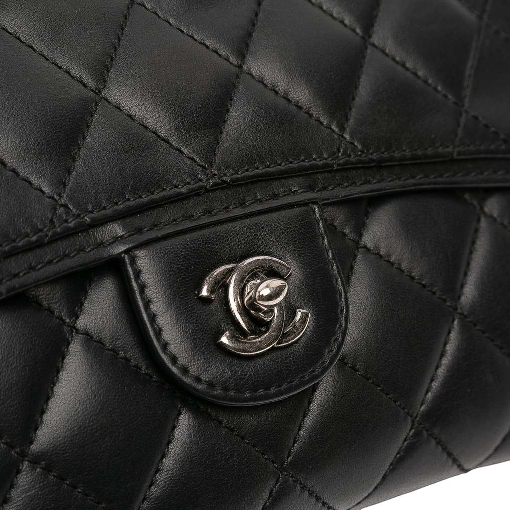 Chanel Small Quilted Lambskin Citizen Zip Flap - Image 11