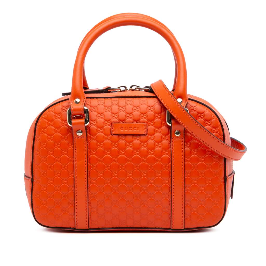 Gucci Small Microguccissima Bree Satchel