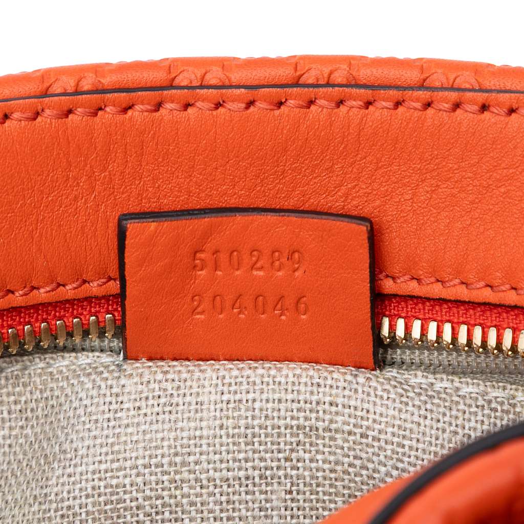 Gucci Small Microguccissima Bree Satchel - Side view