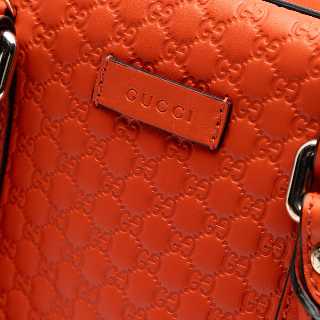 Gucci Small Microguccissima Bree Satchel - Detail 1