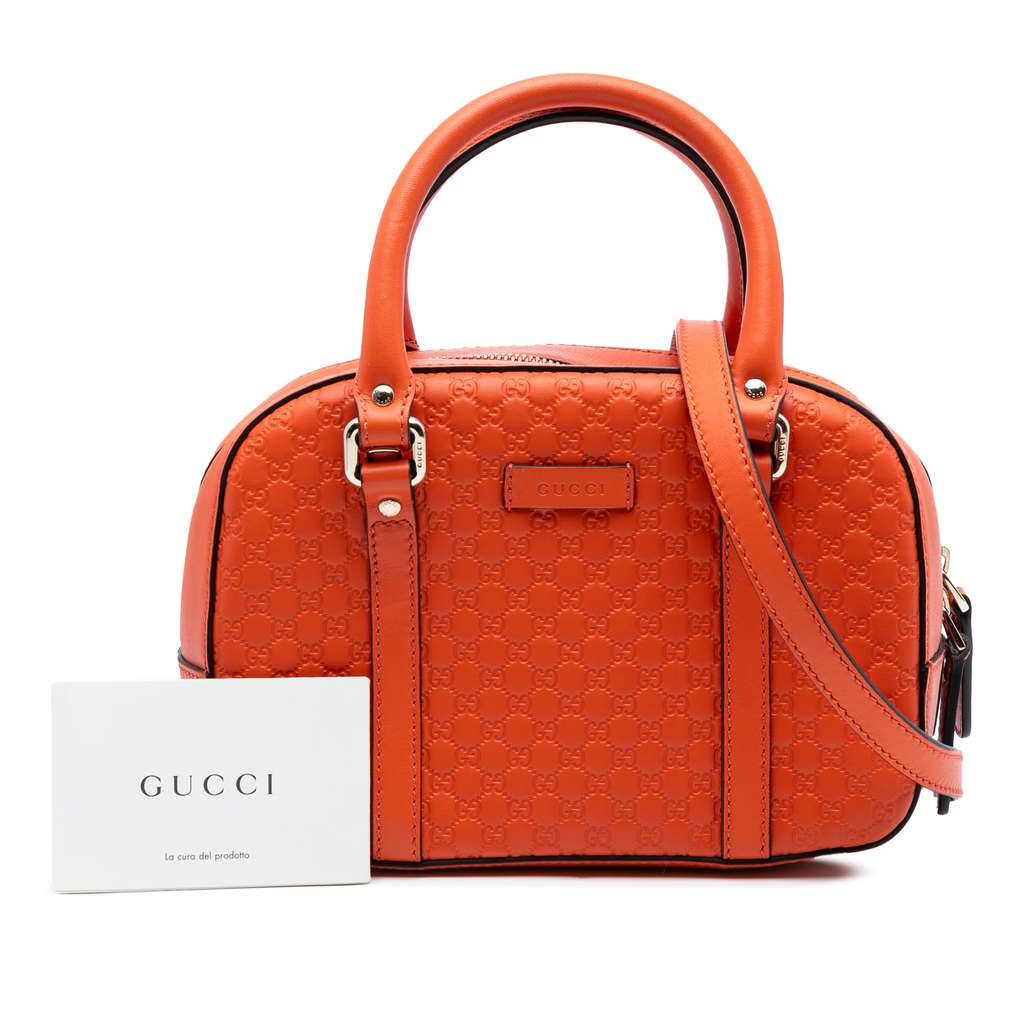 Gucci Small Microguccissima Bree Satchel - Image 10