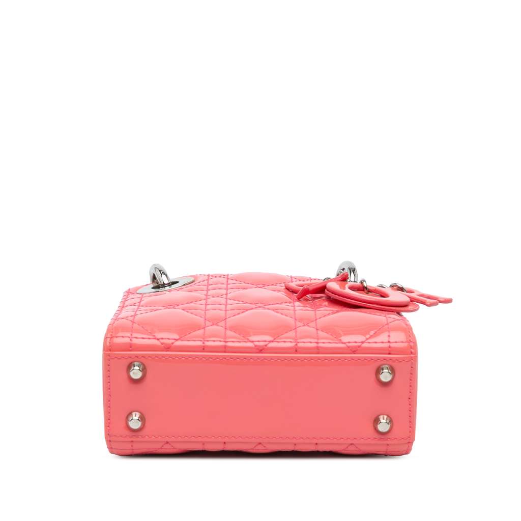 Dior Micro Patent Cannage Lady Dior - Image 6