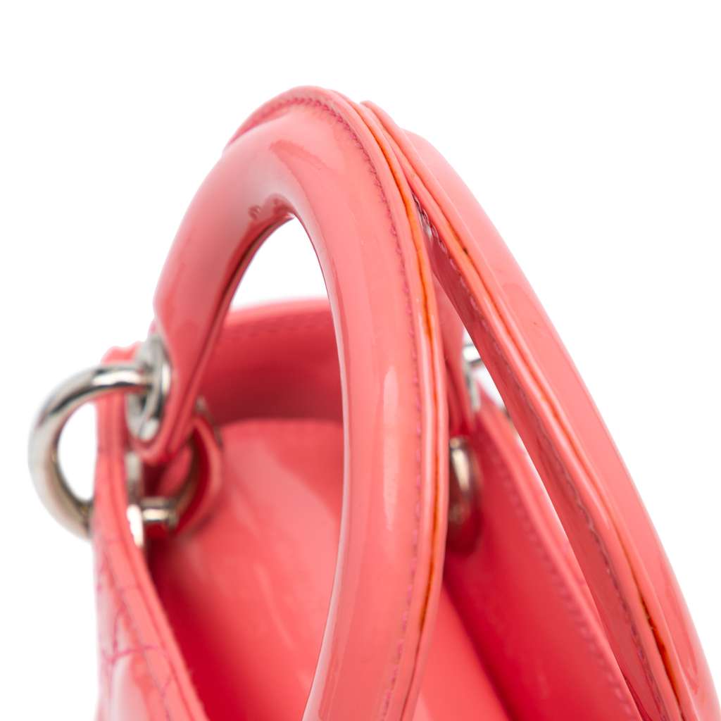 Dior Micro Patent Cannage Lady Dior - Image 11