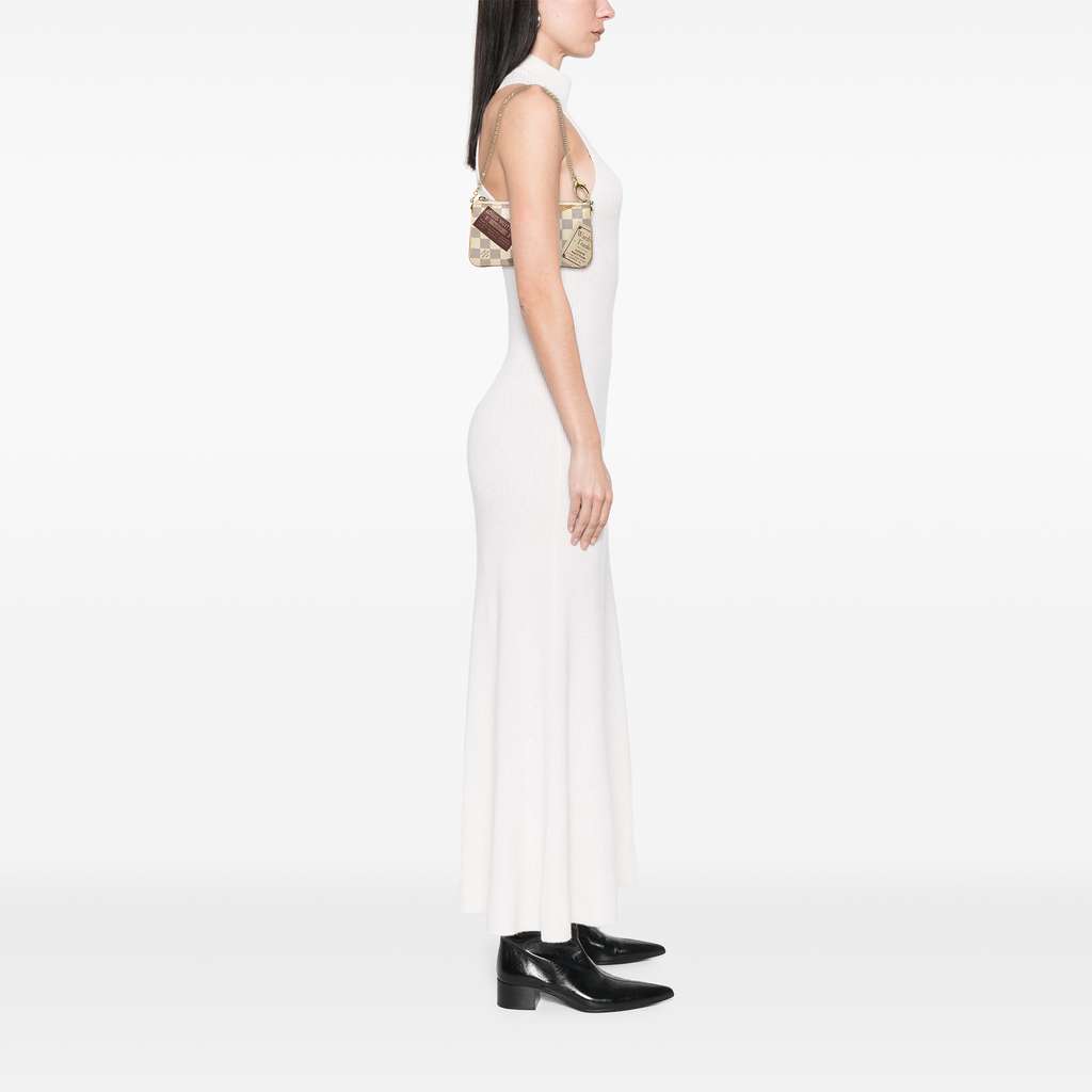 Louis Vuitton Damier Azur Pochette Milla Trunks Labels MM - Detail 2