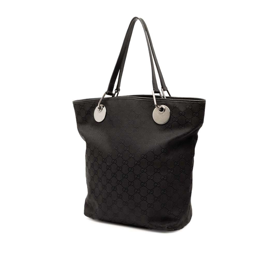 Gucci GG Canvas Eclipse Tote - Back view