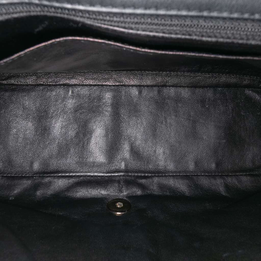 Chanel Jumbo Classic Chevron Patent Single Flap - 4