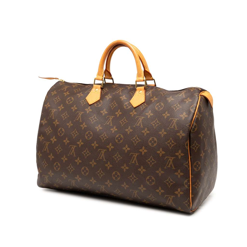 Louis Vuitton Monogram Speedy 40 - Back view