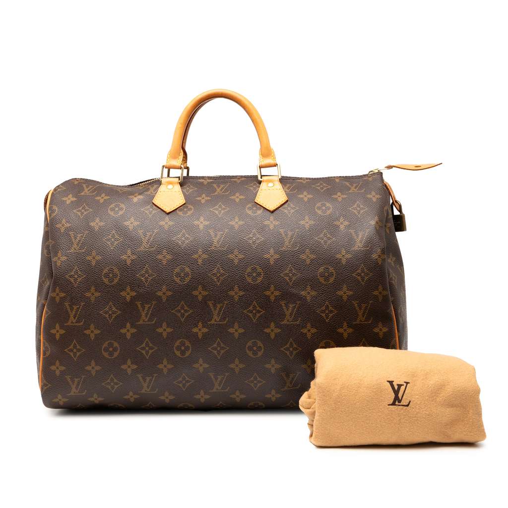Louis Vuitton Monogram Speedy 40 - Image 11