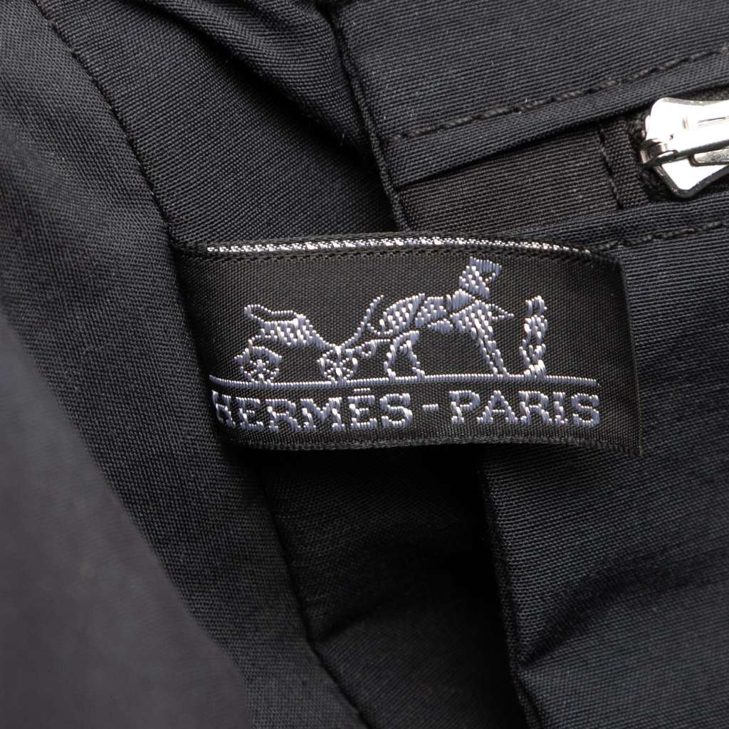 Hermès Canvas Herline Travel Bag - Side view