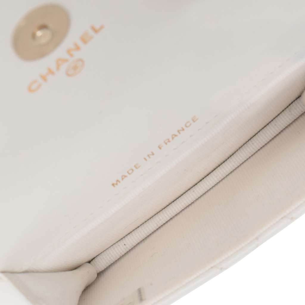 Chanel Quilted Lamsbskin Punk Essentials Chain Flap Belt Bag - Image 6