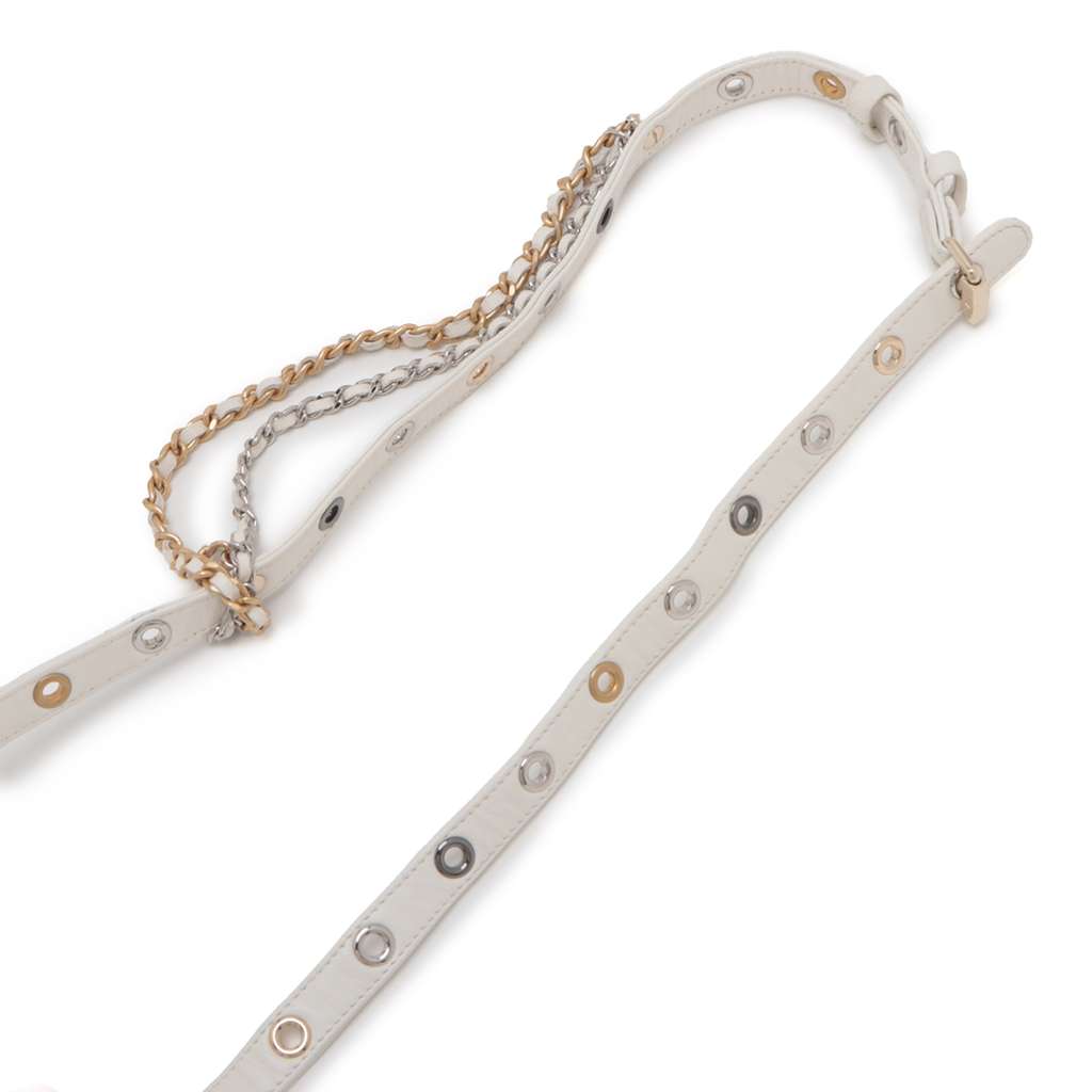 Chanel Quilted Lamsbskin Punk Essentials Chain Flap Belt Bag - Image 12