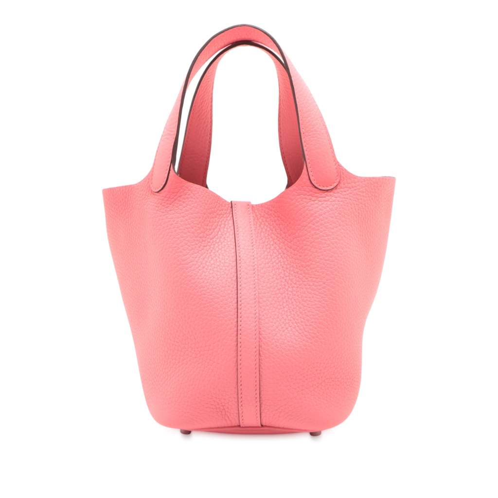 Hermès Clemence Picotin Lock 18 - Back view