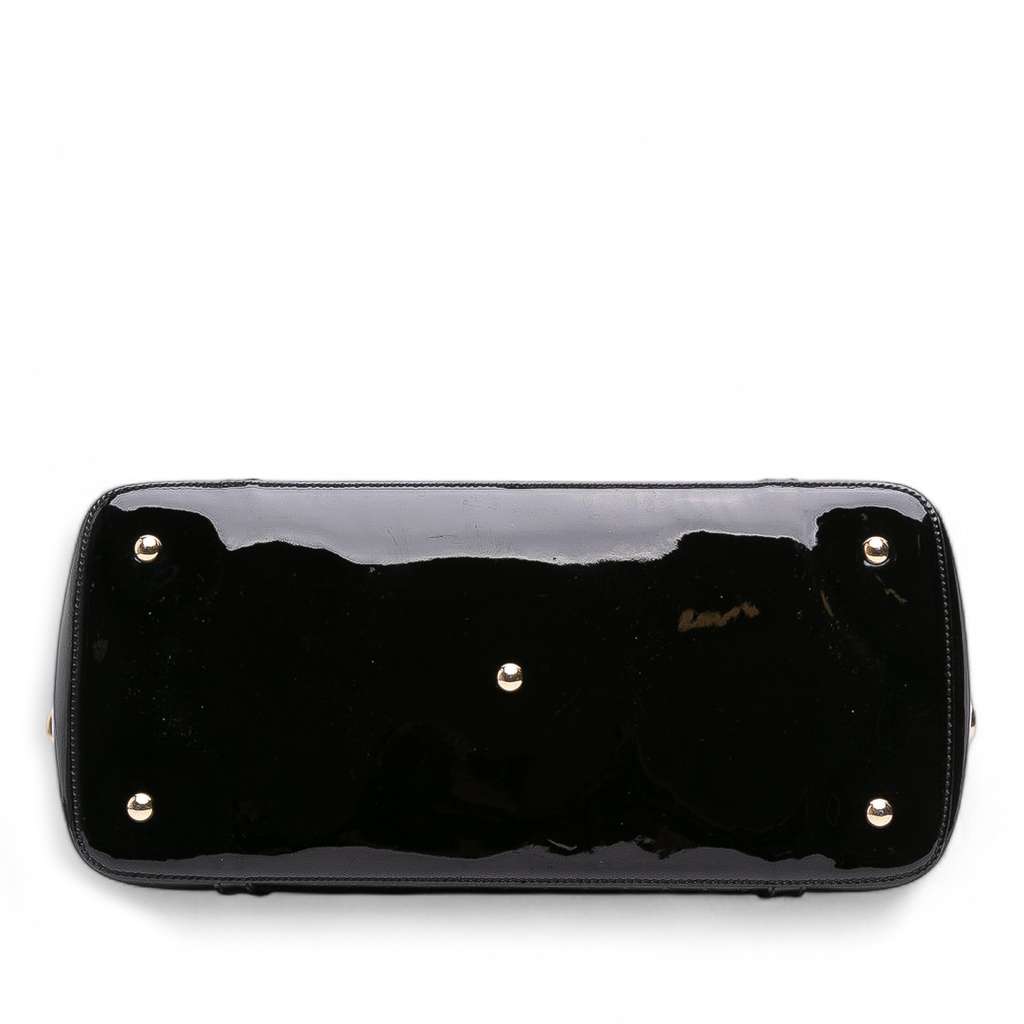 Gucci Large Microguccissima Patent Dome Satchel - Image 6