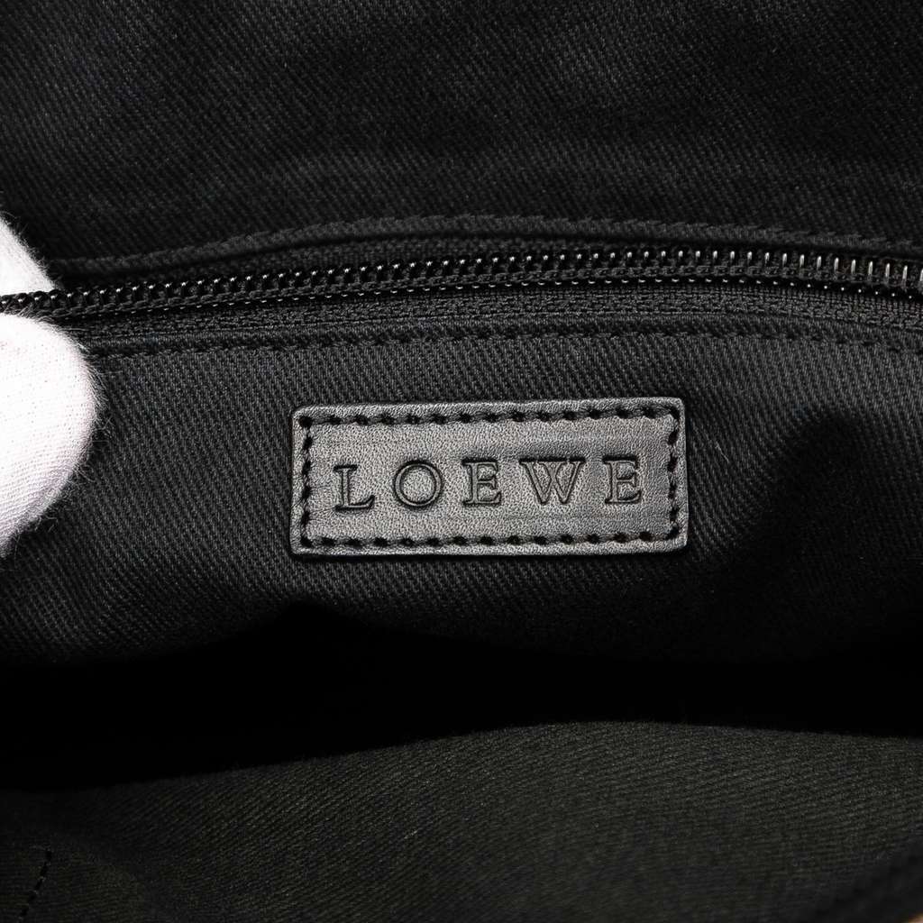 Loewe Anagram Canvas Repeat Tote - Side view