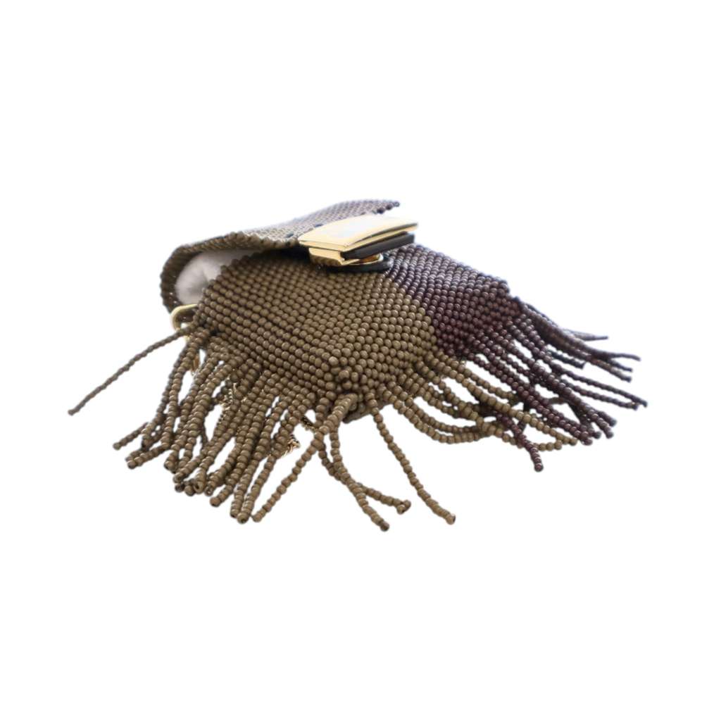 Fendi Beaded Pequin Pico Baguette Charm Crossbody - Image 13