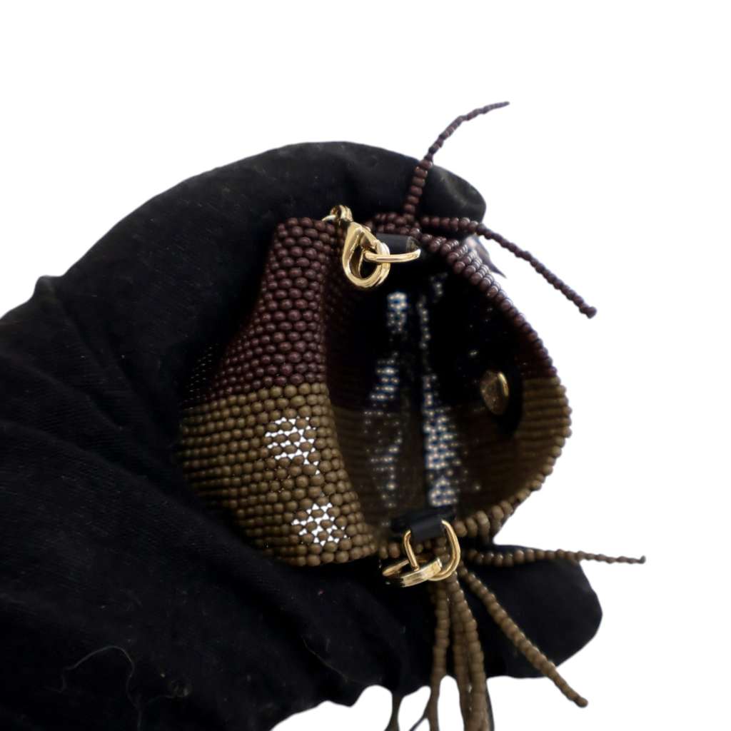 Fendi Beaded Pequin Pico Baguette Charm Crossbody - Detail 1