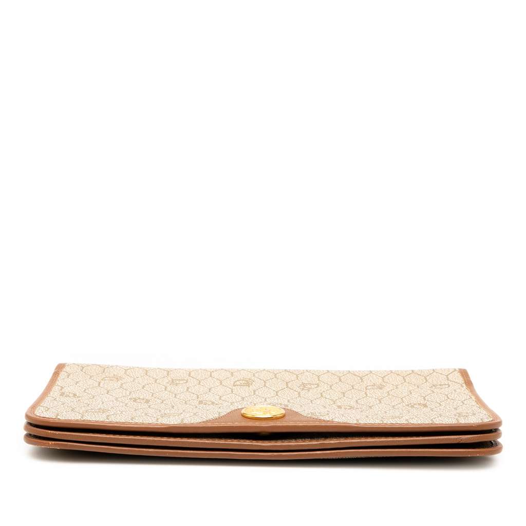 Dior Honeycomb Coated Canvas Chain Shoulder Bag - Image 6