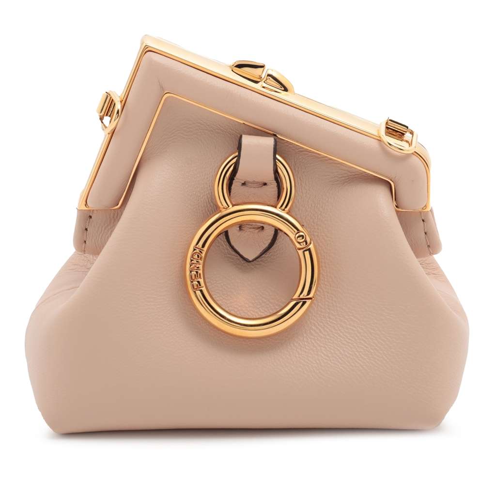 Fendi Nano Nappa Fendi First Charm Bag