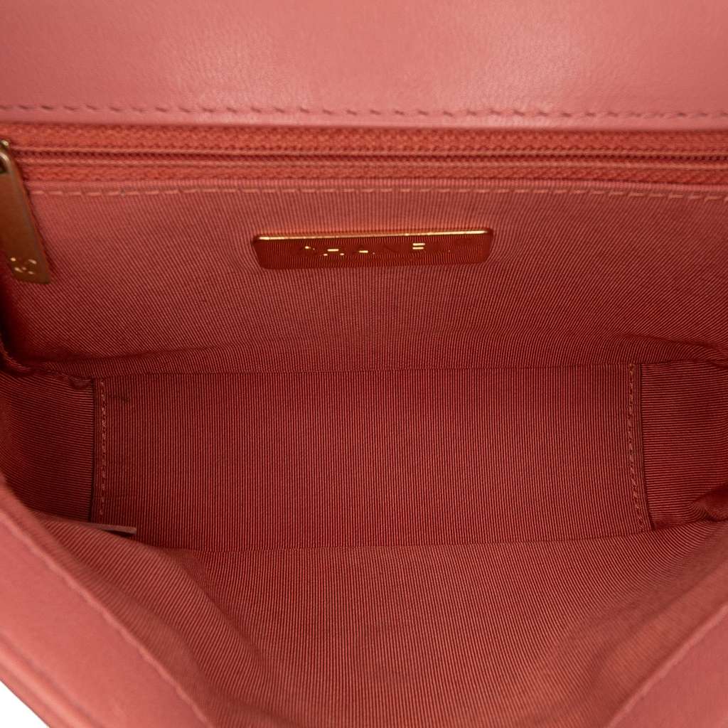 Chanel Quilted Lambskin Chain Infinity Top Handle Bag - 4