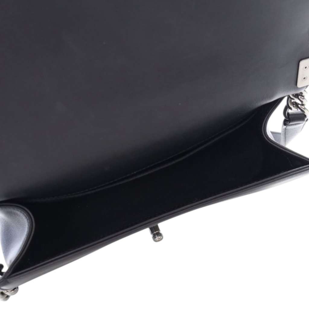 Chanel Old Medium Quilted Tweed and Calfskin Pearl Boy Flap - 4