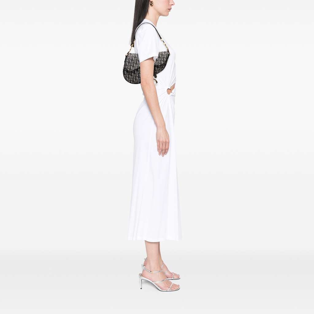 Dior Diorissimo Canvas Saddle Bag - Detail 2