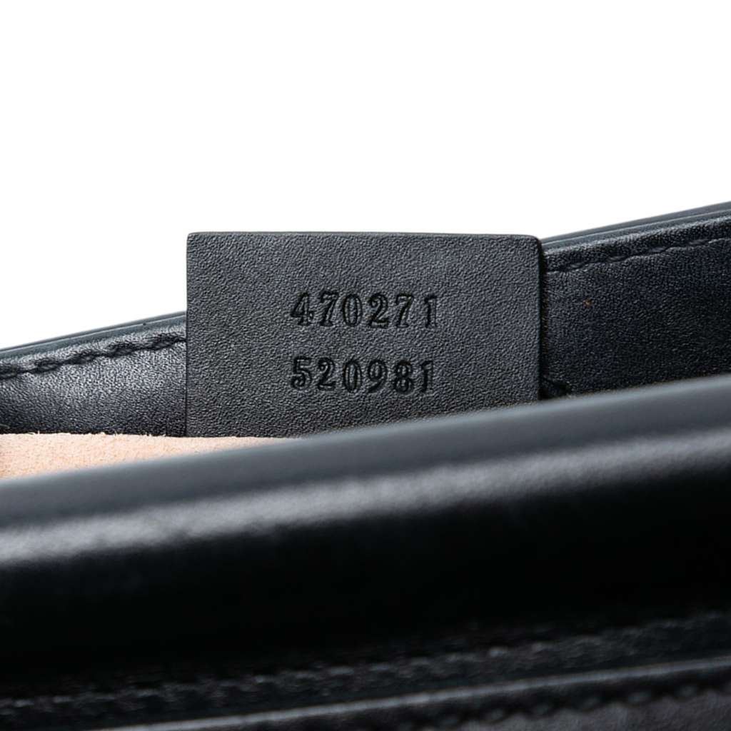 Gucci Mini Nappa Bamboo Nymphaea Top Handle Bag - Side view