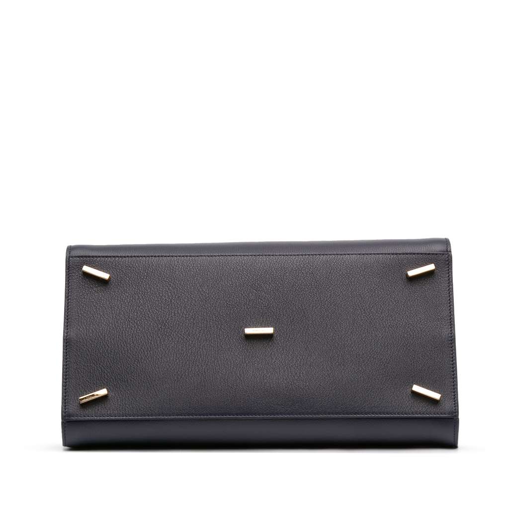 Salvatore Ferragamo Small Leather Hug Satchel - Image 6
