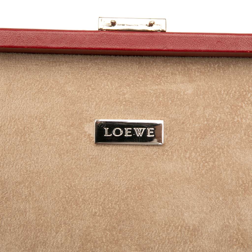 Loewe Leather Anagram Jewelry Box - Side view