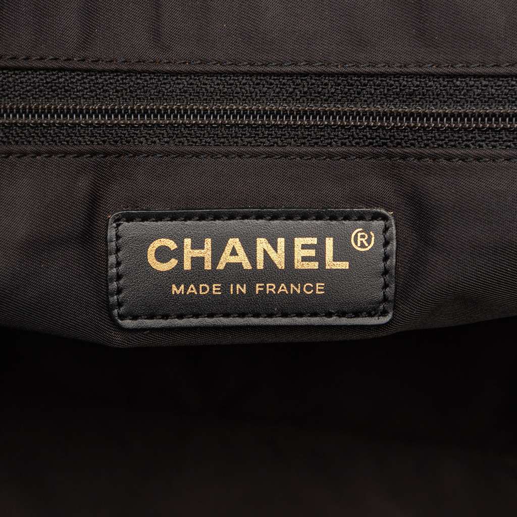 Chanel New Travel Line Nylon Tote - Side view