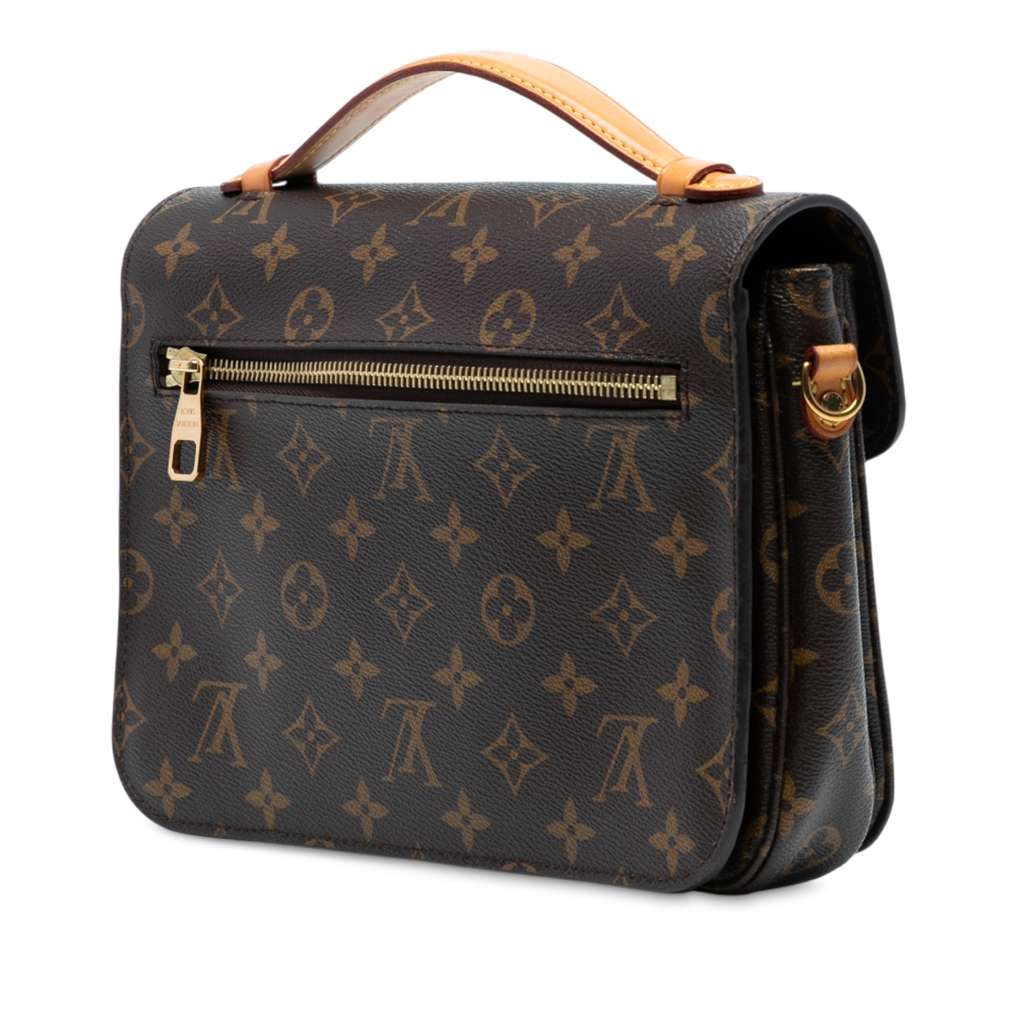 Louis Vuitton Monogram Pochette Metis - Back view