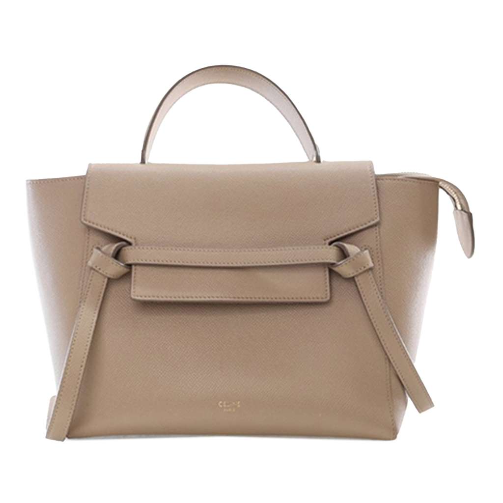 Celine Micro Grained Calfskin Belt Bag - Back view