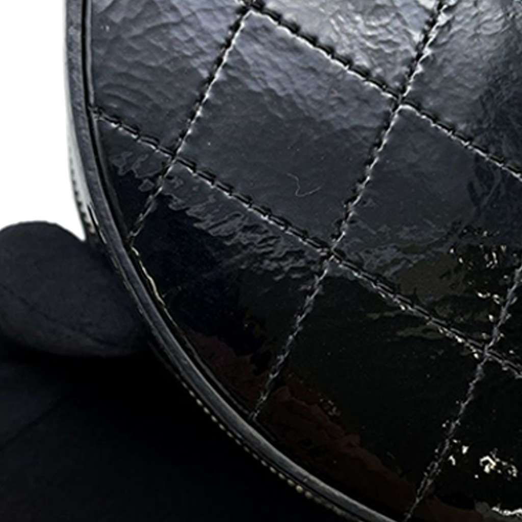 Chanel Patent Round As Earth Bag - Image 13