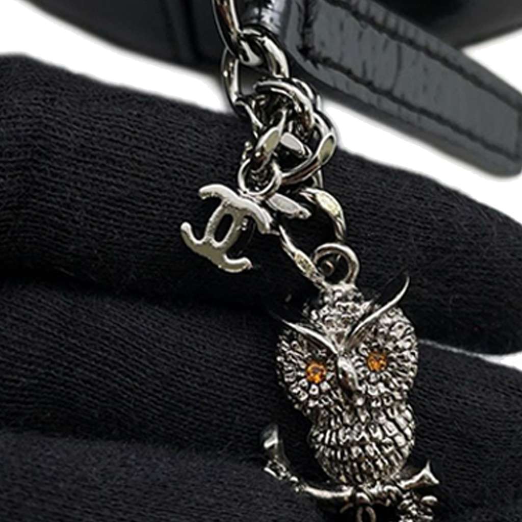 Chanel Patent Round As Earth Bag - Image 15