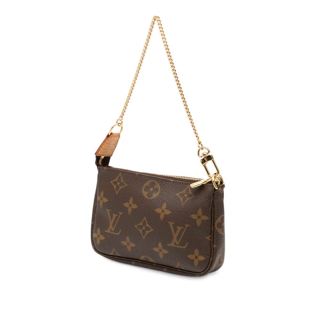 Louis Vuitton Monogram Mini Pochette Accessoires - Back view